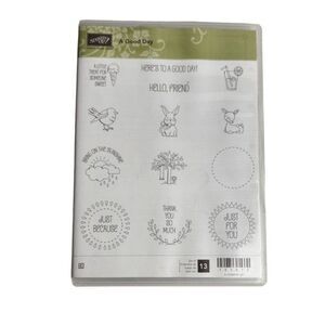 Stampin Up! A Good Day "Retired" Stamp Set